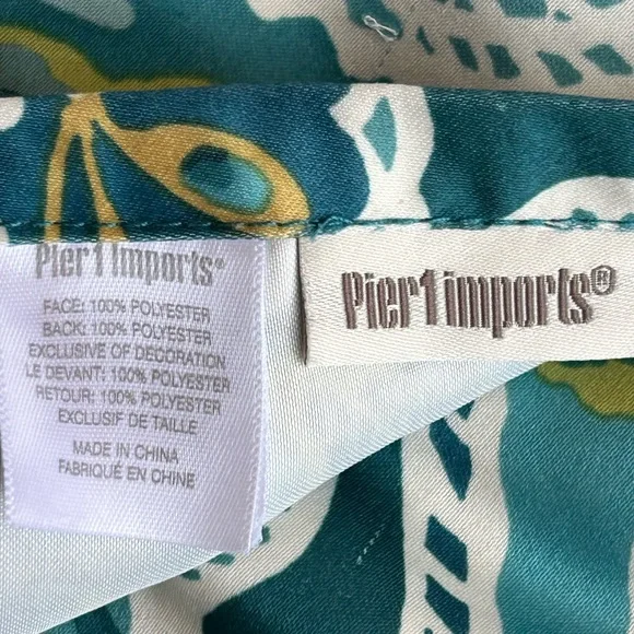 Pier 1 Imports Vibrant Paisley Queen Duvet Cover and 2 Pillow Shams Gorgeous - Picture 3 of 10